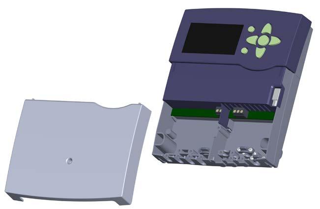 2 Instalace VAROVNÁNÍ! Zasažení elektrickým proudem! U otevřeného pouzdra jsou části pod napětím volně přístupné! ÎÎPřed každým otevřením pouzdra odpojte přístroj na všech pólech od síťového napětí!