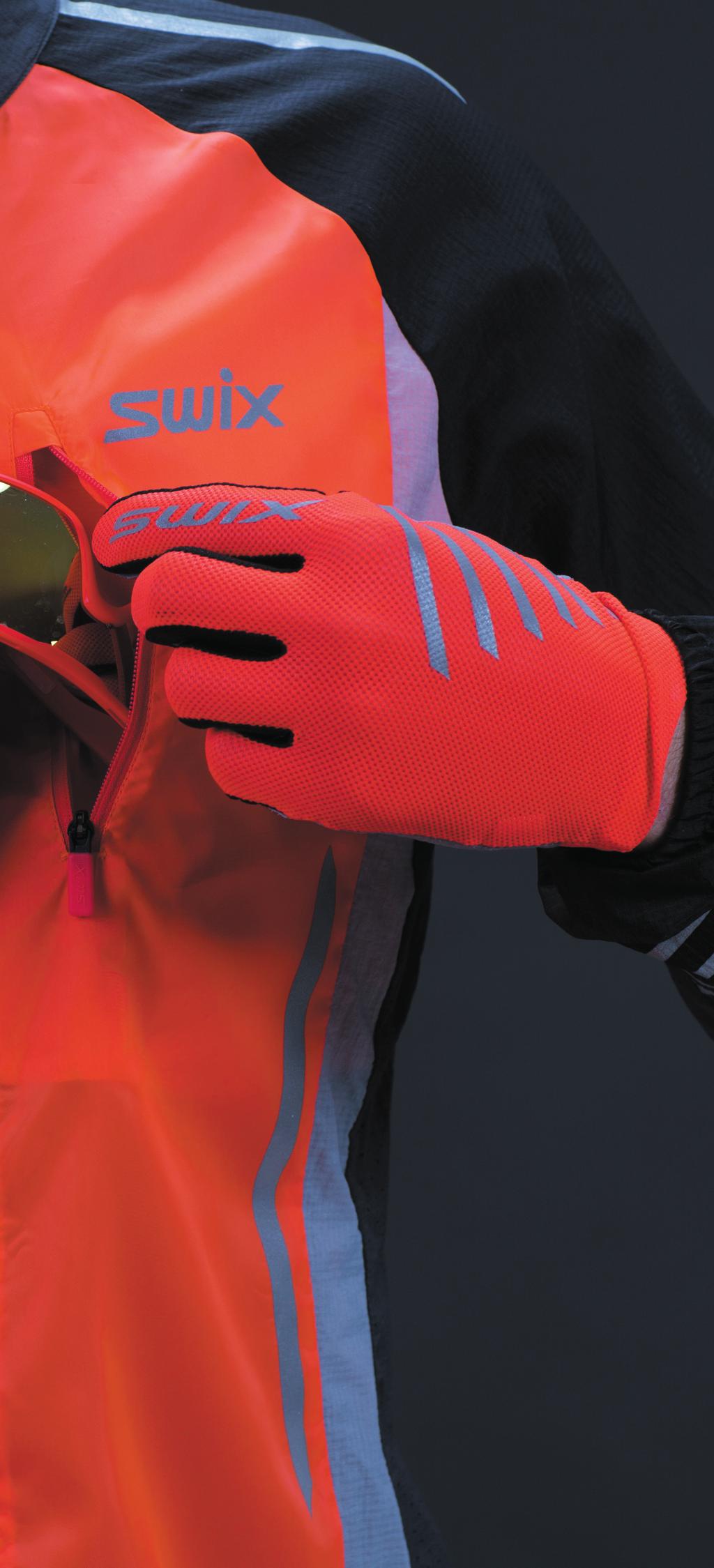 RADIANT Nová kolekce vytvořená pro co nejlepší viditelnost, skládající se z bundy, svršků, kalhot, rukavic a čepice/ čelenky. Pro nejvyšší možnou viditelnost je použitá neonově červená barva.
