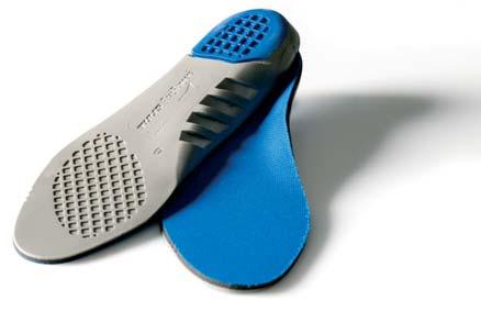 Short Heel Klin 93200 Technogel, PES-velour Pohodlný pätný klin z Technogelu, ktorý znižuje vplyv záťaže na oblasť