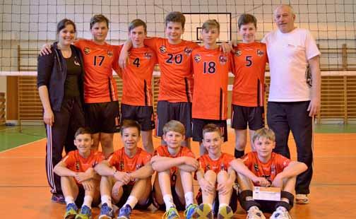 22 Sportovní dení ˇ ve Frýdlantu n.o. D jedeme v tom společně RED VOLLEY MÍŘÍ NA MISTROVSTVÍ REPUBLIKY Z PRVNÍHO MÍSTA Volejbalový oddíl Red Volley Frýdlant n/o pořádal v sobotu 8. 4.