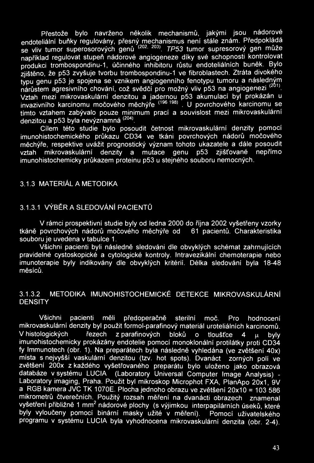 Přestože bylo navrženo několik mechanismů, jakými jsou nádorové endoteliální buňky regulovány, přesný mechanismus není stále znám. Předpokládá se vliv tumor superosorových genů (202, 203).