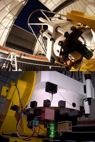 3m dalekohled observatoř Las Campanas CCD mozaiková kamera 8