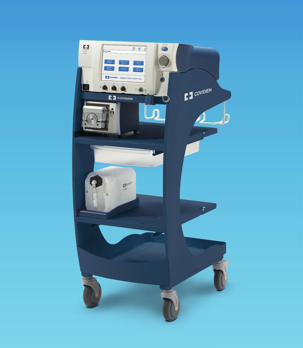 A SIMPLE ABLATION SYSTEM WITH POWERFUL BENEFITS Cool-tip RF Ablation System E Series For more information, please visit www.