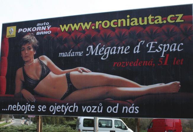 která byla Radou pro reklamu v roce 2009 shledána neetickou a byla zadavatelem stažena.