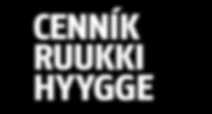 HYYGGE CENNÍK