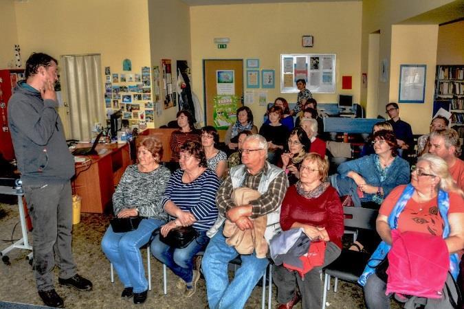 světem 2016 ve Znojmě. Nás Patrik Kotrba navštívil ve středu 5. dubna 2017. 6.2.3 Hra o trůny v knihovně podruhé Na sobotu 8.