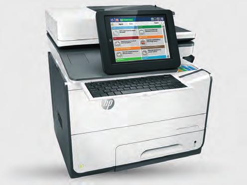 HP PageWide 57750dw Farebná tlaè tlaèiareò - kopírka - farebný skener atrament Obojstranná tlaè (duplex) Rýchlos 50 strán za minútu (èiernobielo aj farebne) Pripojenie 1x USB, 1x LAN, 2x USB host, 2x