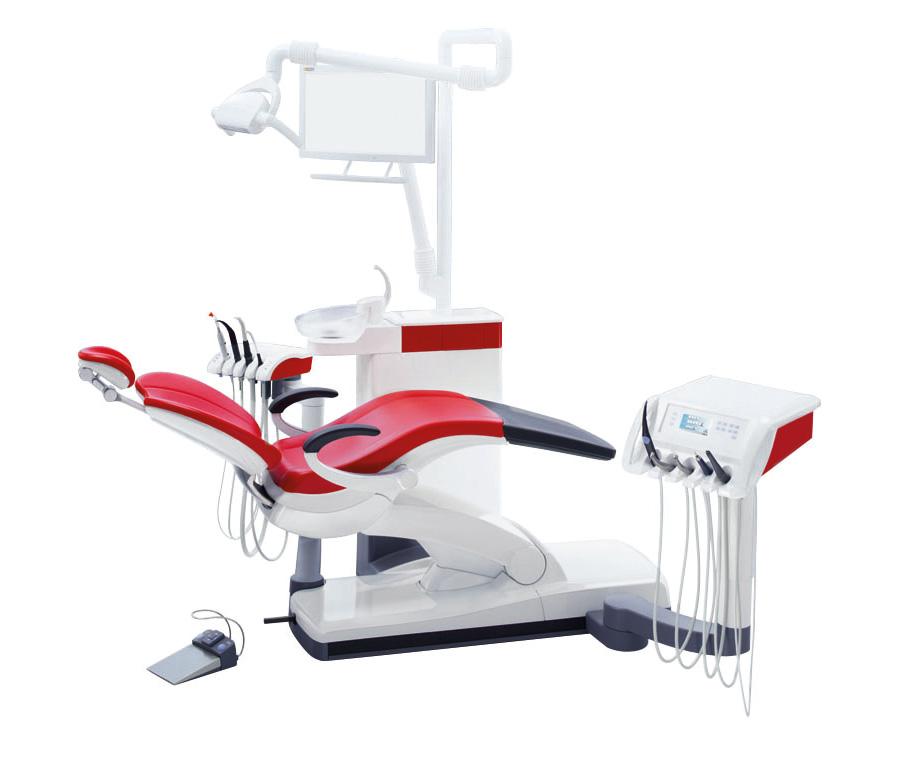 Treatment Centers Intego Zobozdravstveni stol s kompaktno vodno enoto za optimalno izrabo prostora - EasyPad uporabniški vmesnik za preprosto in intuitivno upravljanje - Kompakten in gibljiv