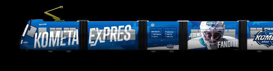PROJEKTY HC KOMETA BRNO KOMETA EXPRES SPECIÁLNÍ VLAK DOVEZL KOMEŤÁKY NA ZÁPAS SE SPARTOU PŘÍMO OD DRFG ARENY Jaký je sen všech Brňanů?