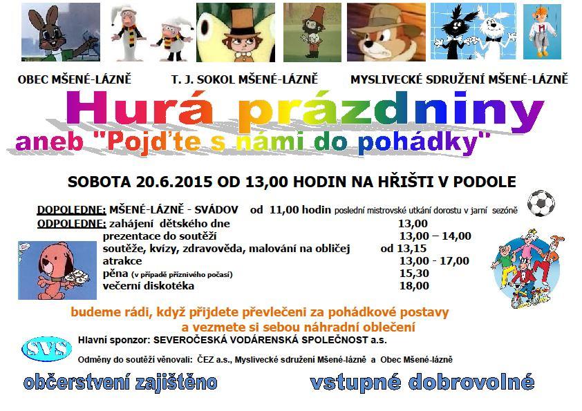 SDH Ječovice pořádá Dětský den na Oboře v Ječovicích 6.