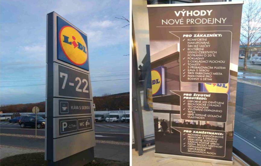 Lidl a nový