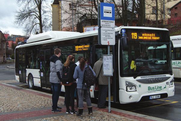 AUTOBUSY NA CNG Společnost BusLine si zakládá na
