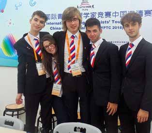Školství Mladí fyzici přivezli z Pekingu bronz Tým studentů ve složení Pavel Štěpánek, David Wittek, Jakub Domes a Tomáš Wolf z Mendelova gymnázia v Opavě a Veronika Deketová z gymnázia Na Zatlance v