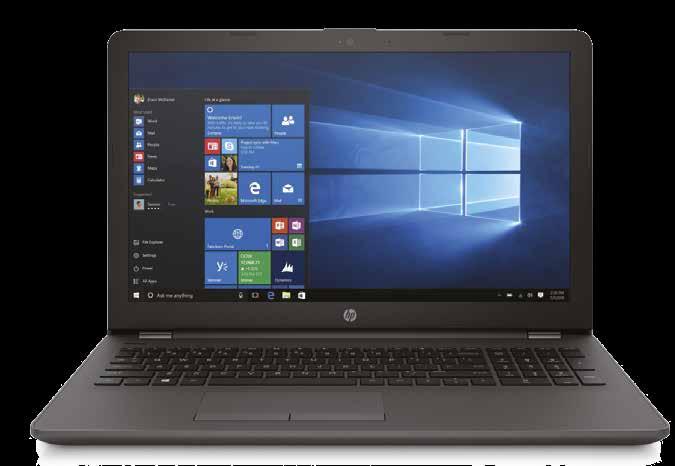 HP 250 G6 7 499,- Zvýšená odolnost, která chrání notebook v náročném prostředí Windows 10 15,6