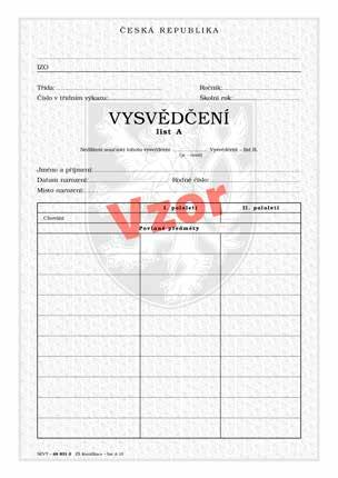 platné a aktuální tiskopisy v souladu s platnými vyhláškami MŠMT Kupní smlouva na odběr tiskopisů na školní rok 2018/2019 Kupní smlouva na odběr tiskopisů na