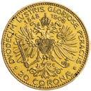 10 koruna 1911 KB 0/0 3 400,- 175. 10 koruna 1912 KB 0/0 5 000,- 176.