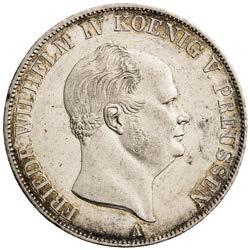 MINCE CELÉHO SVĚTA 63 Prusko - Friedrich Wilhelm IV. (1840 1861) 638. 2 tolar 1858 A, spolkový, AKS 71, 36,98 g 1/1 4 000,- 638 Sasko Míšeň 639.