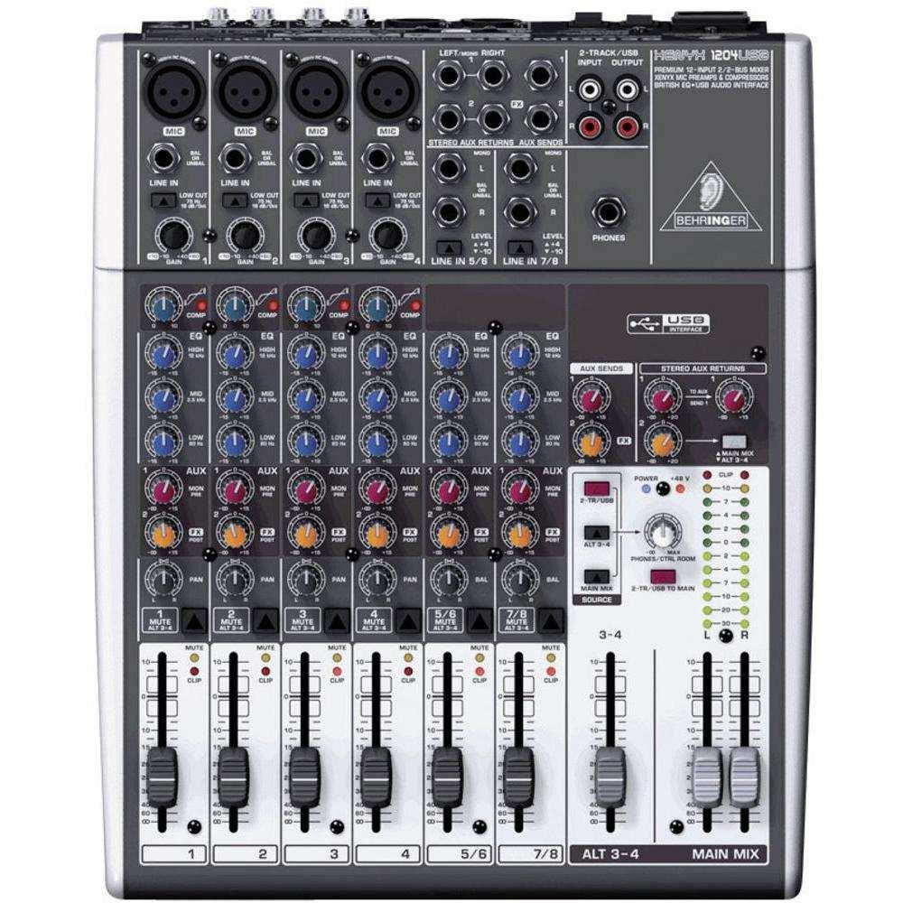 vybavené mixážní konzole jak pro živé, tak i pro studiové použití. S využitím těch nejmodernějších obvodů dosahuje zvukový pult XENYX nedostižného teplého analogového zvuku.