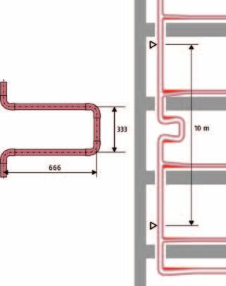 4.8 Odborné dimenzování dilataãních prvkû Minimální vzdálenost A, kterou musí mít úchytka trubky pfied obloukem je závislá na velikosti prodlouïení Δ l trubky a na prûmûru trubky.