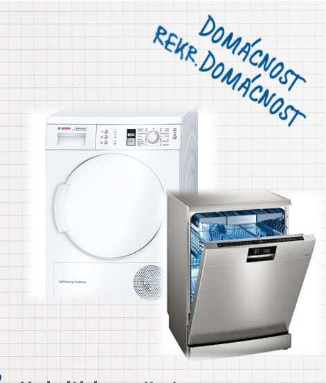 Prodloužená záruka Co pojistíme chladnička, mraznička, vč. jejich kombinace pračka, sušička prádla, vč.