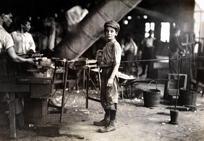 státech, 1890 Z cyklu Jak se žije druhé straně Obr.