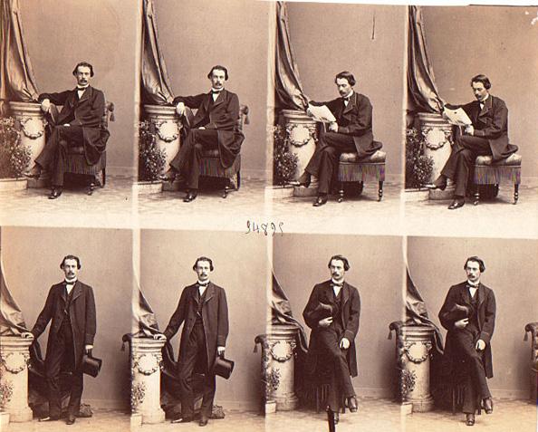 Začátky portrétní fotografie André Adolphe