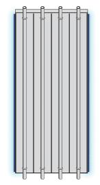 Příprava pro osvětlení (vložení mezery) Vhodné pro standardní šířky MSP; 600, 900 a 1200 mm, kde šířka s mezerou pro osvětlení je: 750, 1050 a 1350 mm. Specifikace Doplnit k obj.