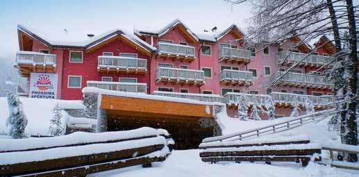 chybějící bazén vzhledem k nevelké kapacitě velmi brzká vyprodanost 150 m poloha: Ponte di Legno, centrum - 500 m, skiareál Tonale / Ponte di Legno - 150 m, skibus - 150 m vybavenost a služby: