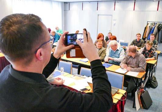 S 30 Fotoalbum LKS 2/2018 Diskuze, debaty i dobrá nálada Během lednových setkání předsedů OSK se členy