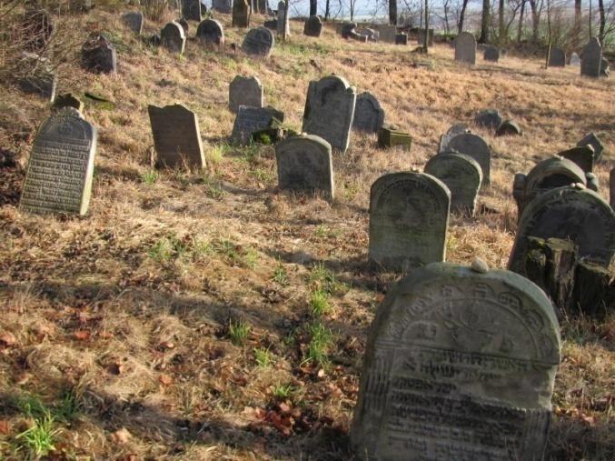 část hřbitova 26.1.