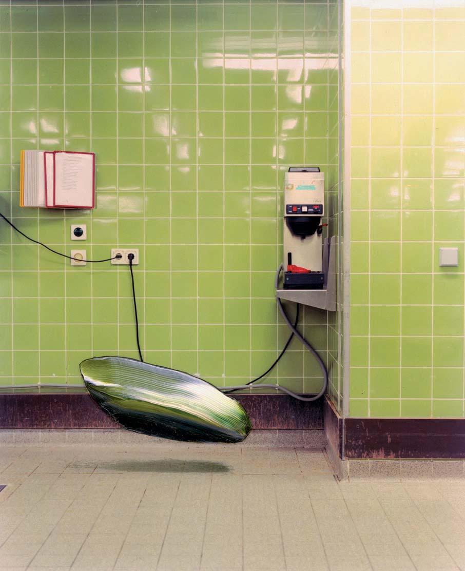 Obrázok č. 16 Objekt 648-5-1. Olej na C-Print, 19,5 x 16, 2004.