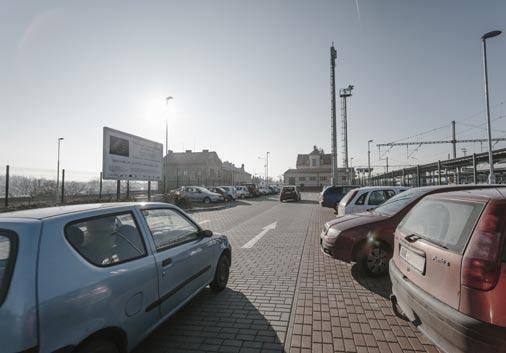 DOPRAVA a BEZPEČNOST Vybudování záchytných parkovišť Vybudování 3 parkovišť s cca 240 parkovacími místy v