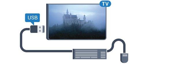 Instalace klávesnice Kliknutí myší Kliknutí levým tlačítkem = OK Kliknutí pravým tlačítkem = Zpět Chcete-li nainstalovat klávesnici USB, zapněte televizor a připojte klávesnici USB k jednomu z