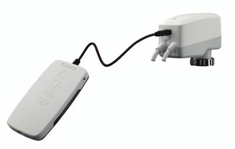 nastavení do identických pohonů Pohyb pohonu NAHORU Kabel s Micro USB připojením Pohyb
