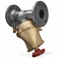 DN 65-100 Regulátor tlakové diference vhodný pro sekundární okruhy systémů HVAC Dvě měřící vsuvky pro diagnostiku s možností měření teploty a tlakové diference