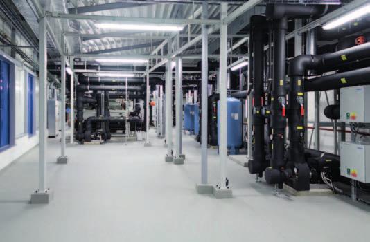 Chlazení je navrženo dle standardu Uptime Institute, tj.