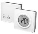 spínací kontakt 3(1)A s vestavěným odporem pro 087N7010 RET230NSB 1 030,- noční pokles Elektronické prostorové termostaty s displejem s přepínacím kontaktem 3(1)A, spínací diference <1K, rozsah