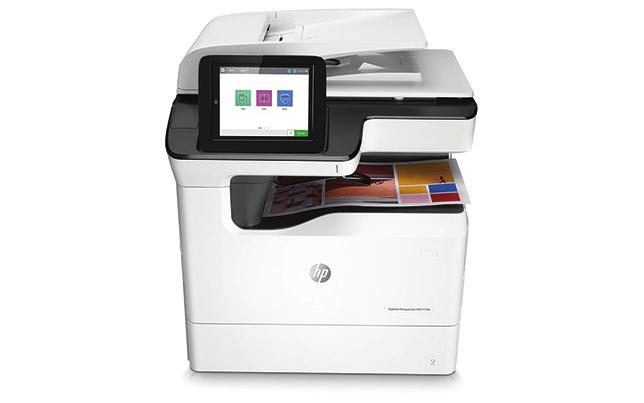 Datový list Multifunkční tiskárna HP PageWide Managed Color P77940dn Nová éra cenově dostupných barevných tiskáren s vysokou produktivitou a bezkonkurenčním zabezpečením 1 Multifunkční tiskárny a