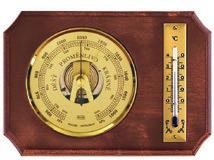 BAROMETRY / BAROMETERS BAROMETRY / BAROMETERS Barometr dřevěné pouzdro
