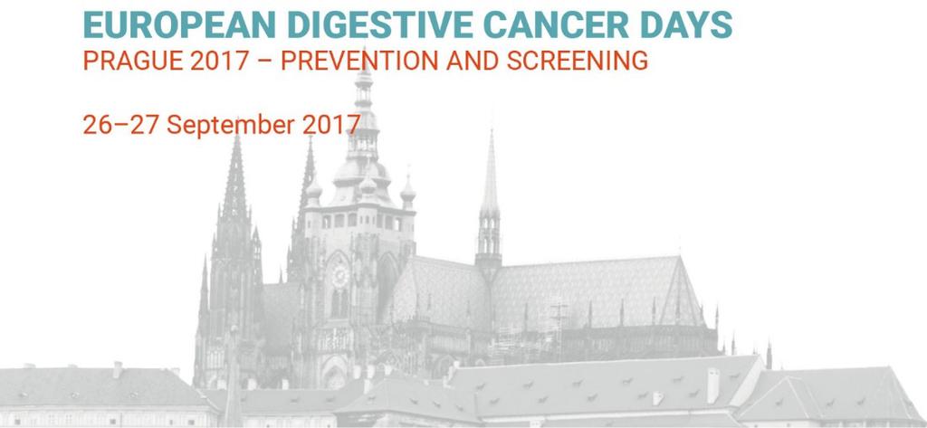 Ohlédnutí za konferencí European Digestive Cancer Days, Praha, 26. 27. 9. 2017 www.cancer-days.
