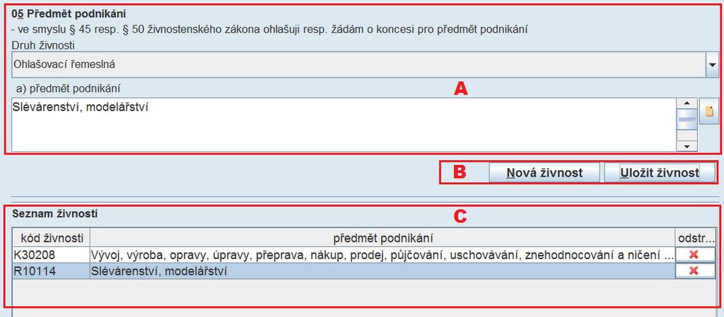 menu <Odeslat data / Odeslat data do datové schránky>. 4.2.