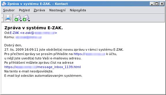 V přehledu přijatých zpráv se nezobrazují zprávy, které jsou v rámci dané veřejné zakázky určeny široké veřejnosti, pokud ovšem přihlášený dodavatel není zadavatelem přímo přiřazen k veřejné zakázce