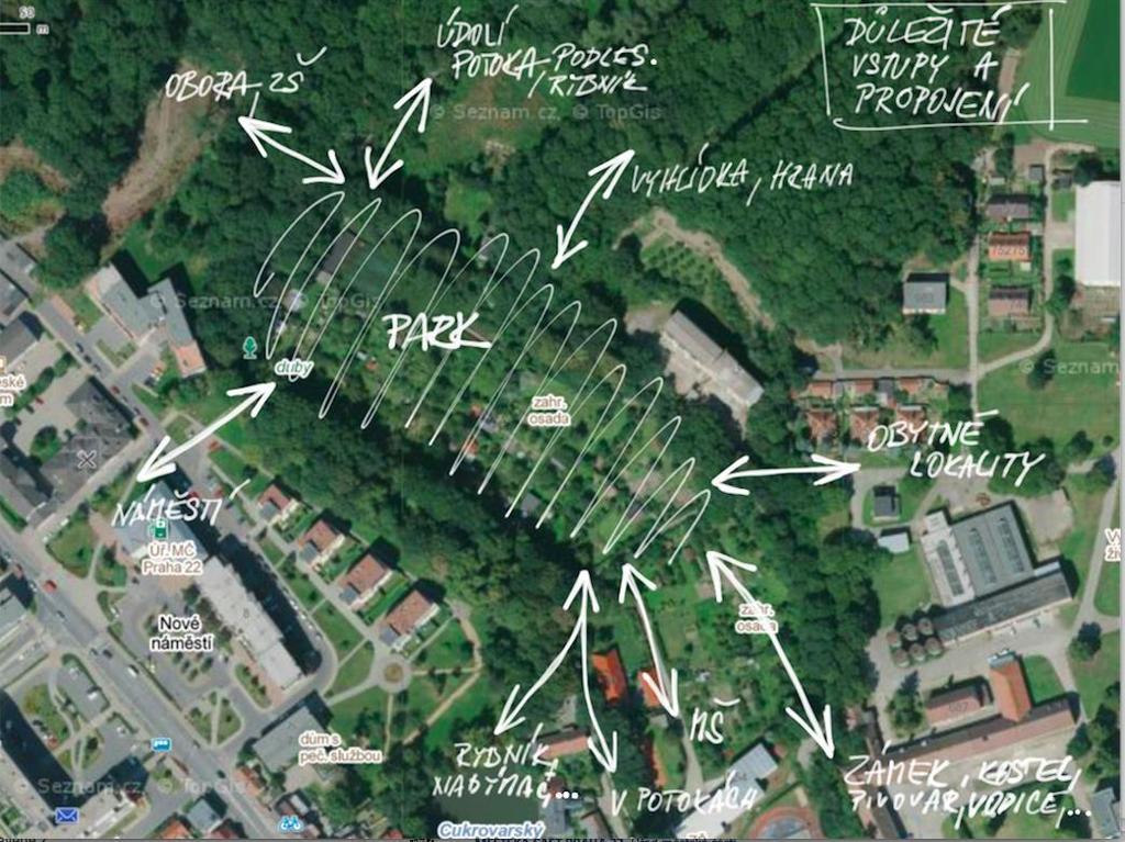 Nový park Otevřené zahrady