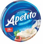 smetanové cena za 100 g =
