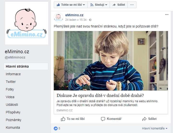 Facebooková kampaň Podpora vybraných formátů a témat Zviditelnění redakčních článků Dosah
