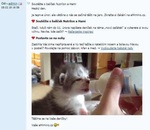 pravém dolním rohu obrazovky Soukromá zpráva Všichni