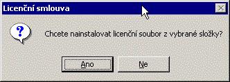 Obr. 63 Instalace, krok č. 9, instalace licenčního souboru HDP.KEY.