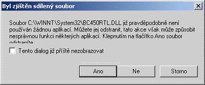 5) V dalším dialogu musíte potvrdit svojí volbu odstranit pomocí tlačítka OK. Obr. 68 Odinstalování programu, krok č.