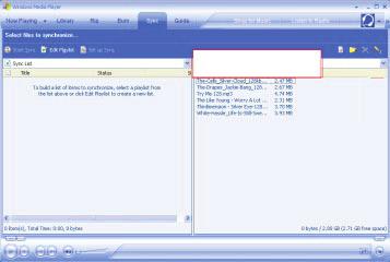 2 Synchronizace obsahu Windows Media s přehrávačem Při prvním připojení přehrávače k počítači spustí Windows Media Player pomocníka Device Setup Wizard.
