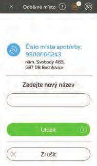 zobrazující v m 3 nebo v Kč vývoj vaší spotřeby. Obr.